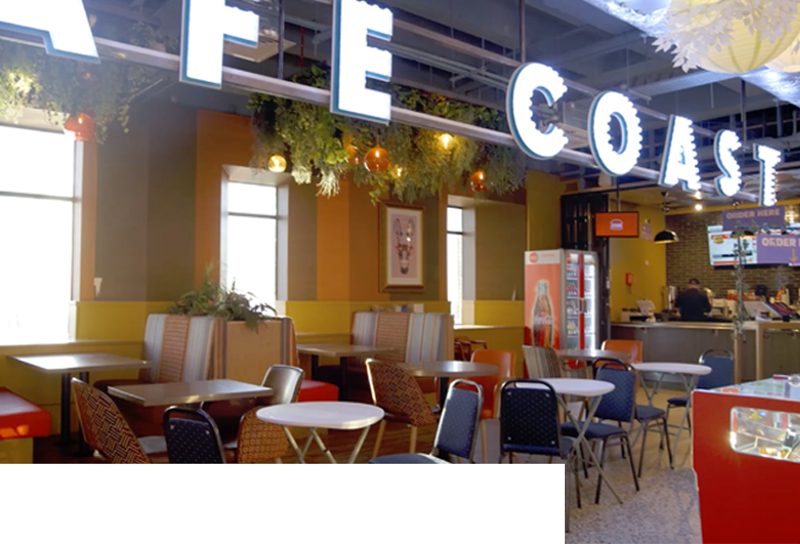 Cafe Coast at Blackpool Amusements